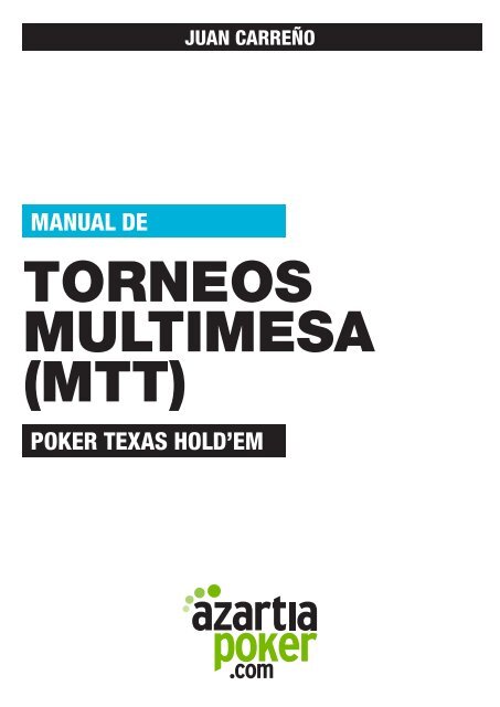 torneos multimesa (mtt) – poker texas hold'em